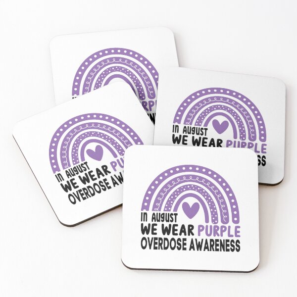 Item preview, Overdose Awareness In August We Wear Purple designed and sold by ciaro-media.