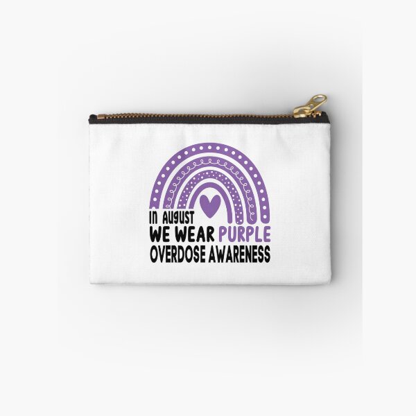 Item preview, Overdose Awareness In August We Wear Purple designed and sold by ciaro-media.