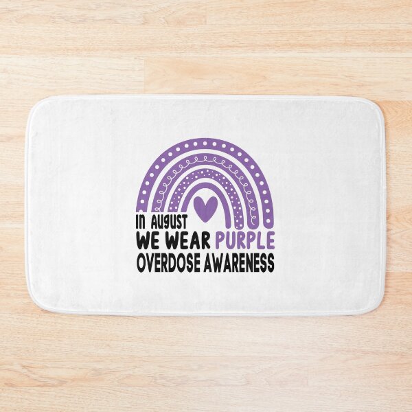 Item preview, Overdose Awareness In August We Wear Purple designed and sold by ciaro-media.