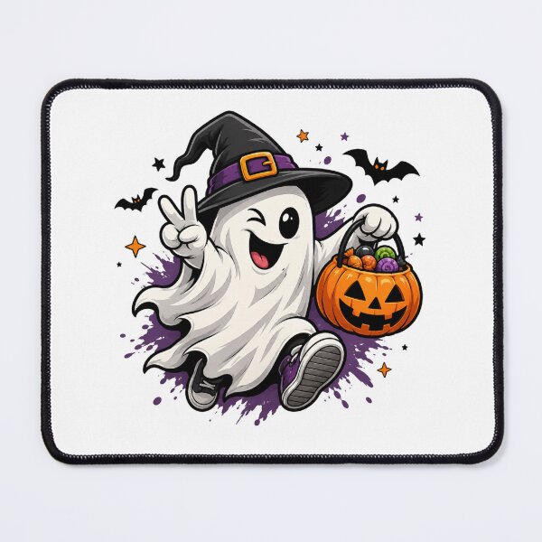Item preview, Halloween cute ghost designed and sold by DailyQuestPrint.