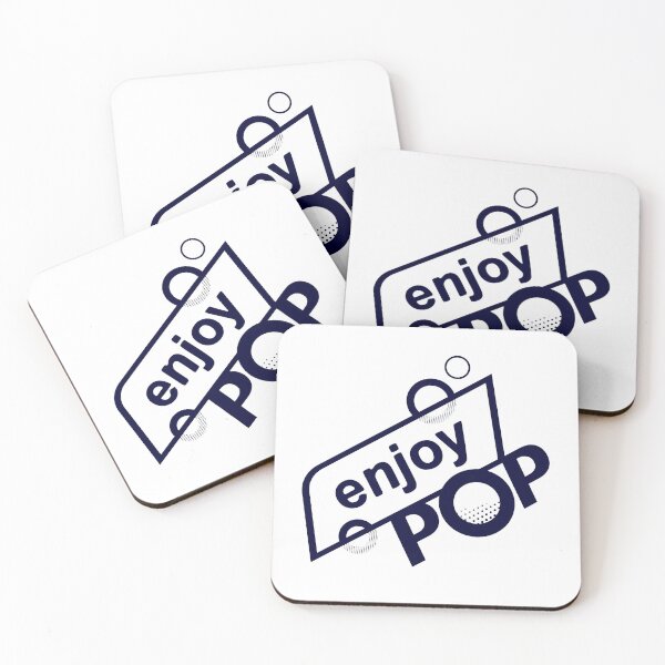 Item preview, "Enjoy POP Logo" (DARK) designed and sold by  Enjoy Artwork .