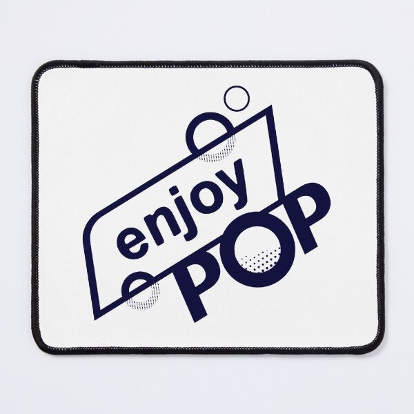 Item preview, "Enjoy POP Logo" (DARK) designed and sold by Enjoy Artwork .