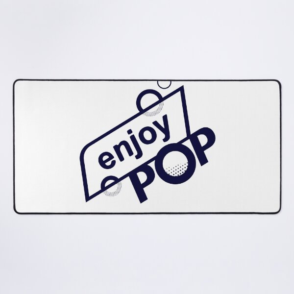 Item preview, "Enjoy POP Logo" (DARK) designed and sold by  Enjoy Artwork .