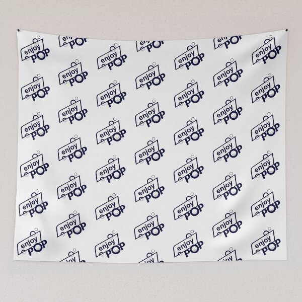 Item preview, "Enjoy POP Logo" (DARK) designed and sold by  Enjoy Artwork .