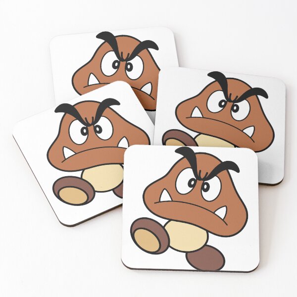 Item preview, Goomba Classic Retro Gaming Character designed and sold by Shiningsticker8.