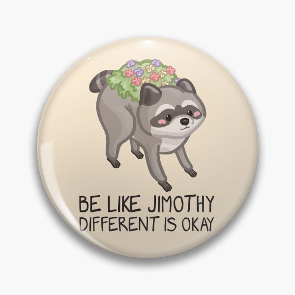 Item preview, Be Like Jimothy Be Different is Okay Dark Font Version designed and sold by Khotekmei.