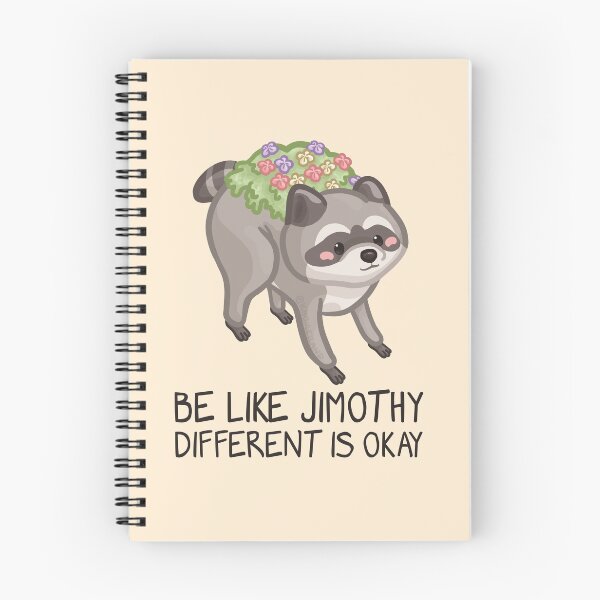 Item preview, Be Like Jimothy Be Different is Okay Dark Font Version designed and sold by Khotekmei.