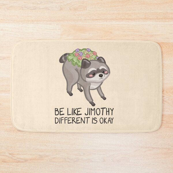 Item preview, Be Like Jimothy Be Different is Okay Dark Font Version designed and sold by Khotekmei.
