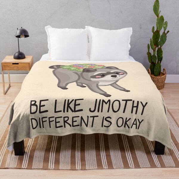 Item preview, Be Like Jimothy Be Different is Okay Dark Font Version designed and sold by Khotekmei.
