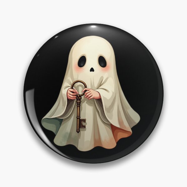 Item preview, Spooky Cute Ghost Halloween Cottagecore Magic Art designed and sold by Aousome.