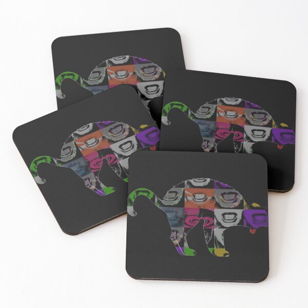 Item preview, Psychedelic Pop Art Cat designed and sold by Zurifart.