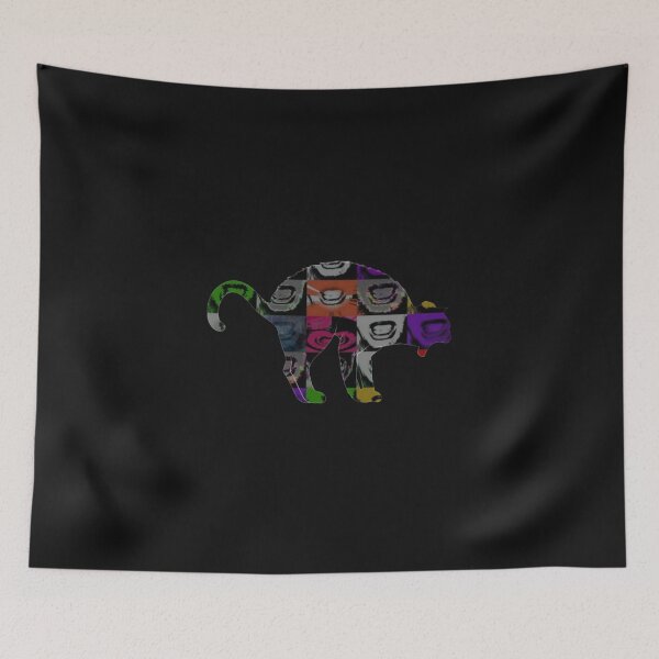 Item preview, Psychedelic Pop Art Cat designed and sold by Zurifart.