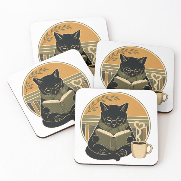 Item preview, My cat loves reading designed and sold by LibicoStore.