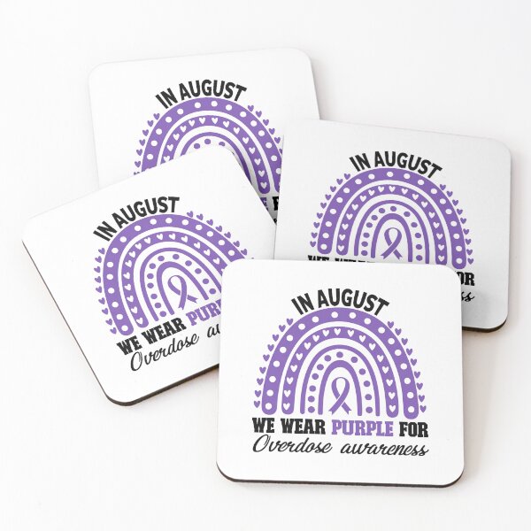 Item preview, Overdose Awareness In August We Wear Purple designed and sold by ciaro-media.