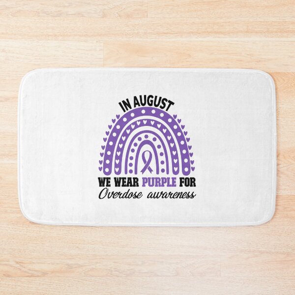 Item preview, Overdose Awareness In August We Wear Purple designed and sold by ciaro-media.