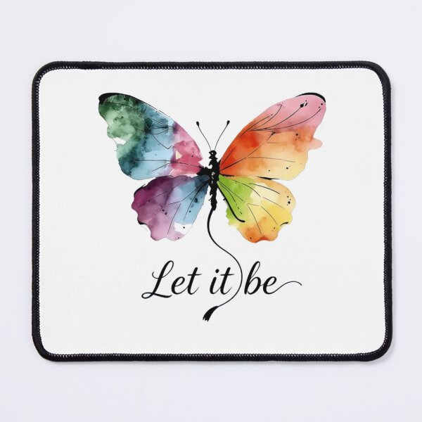 Item preview, Let It Be Rainbow Butterfly designed and sold by Gbriel3.