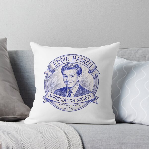 Item preview, Eddie Haskell Appreciation Society – Mayfield Retro Fan Club designed and sold by Snarky Threads.