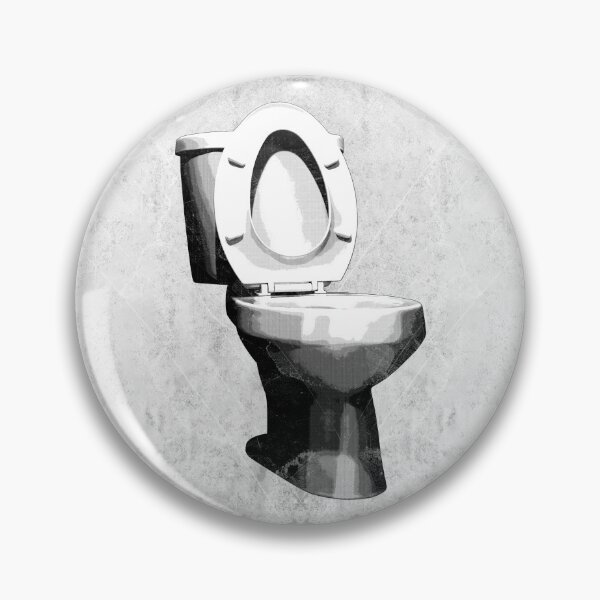 Item preview, Porcelain Toilet With Raised Lid designed and sold by Ghoul Enterprises.
