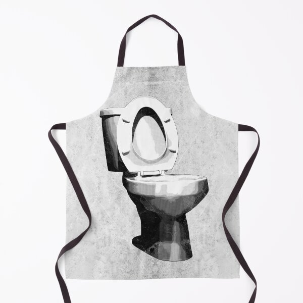 Item preview, Porcelain Toilet With Raised Lid designed and sold by Ghoul Enterprises.