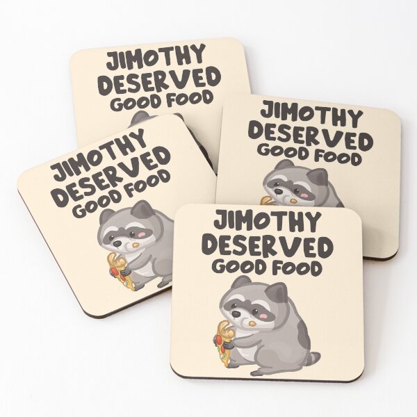 Item preview, Jimothy Deserved Good Food Dark Font Version designed and sold by Khotekmei.