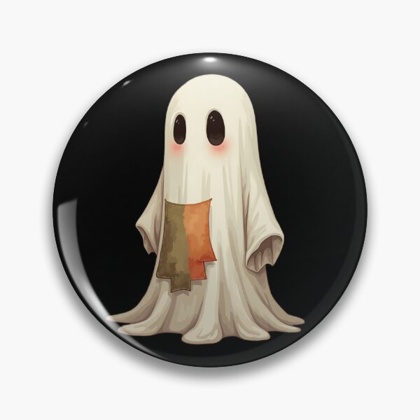 Item preview, Spooky Cute Ghost Halloween Cottagecore Magic Art designed and sold by Aousome.