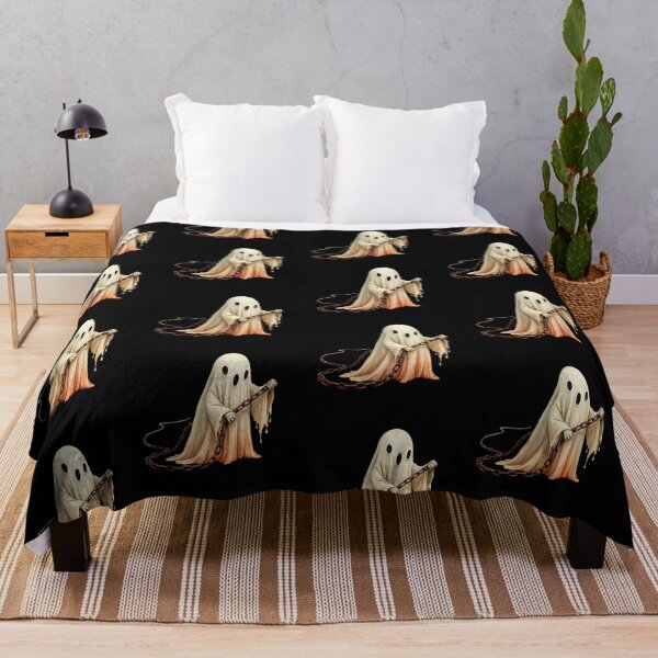 Item preview, Spooky Cute Ghost Halloween Cottagecore Magic Art designed and sold by Aousome.