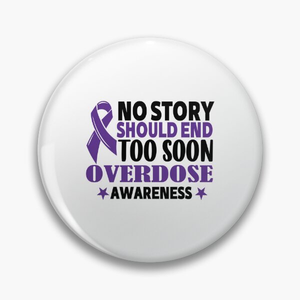 Item preview, Overdose Awareness In August We Wear Purple designed and sold by ciaro-media.