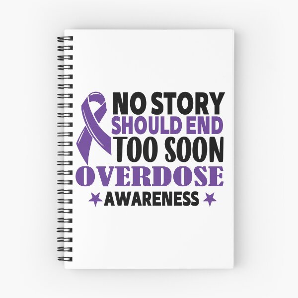 Item preview, Overdose Awareness In August We Wear Purple designed and sold by ciaro-media.