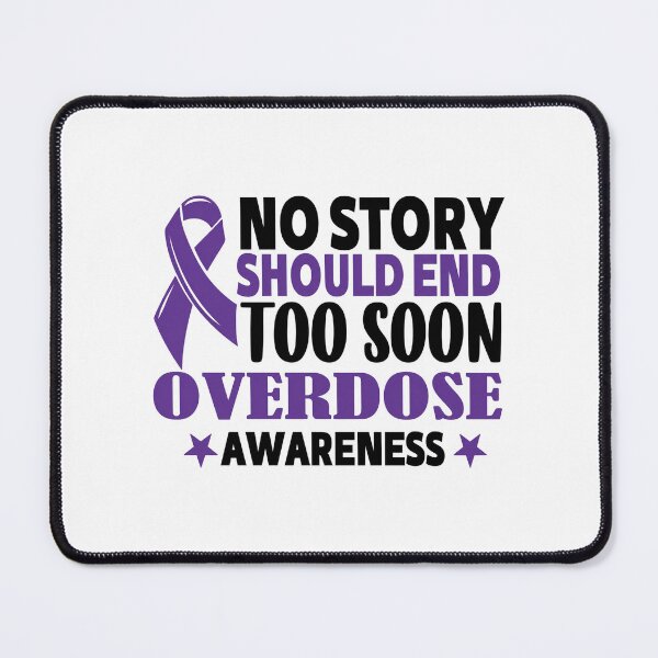 Item preview, Overdose Awareness In August We Wear Purple designed and sold by ciaro-media.