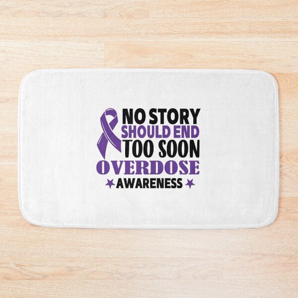 Item preview, Overdose Awareness In August We Wear Purple designed and sold by ciaro-media.