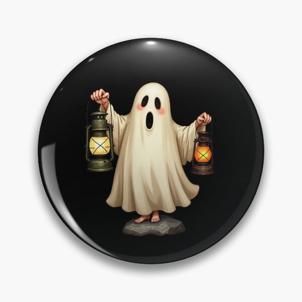 Item preview, Spooky Cute Ghost Halloween Cottagecore Magic Art designed and sold by Aousome.