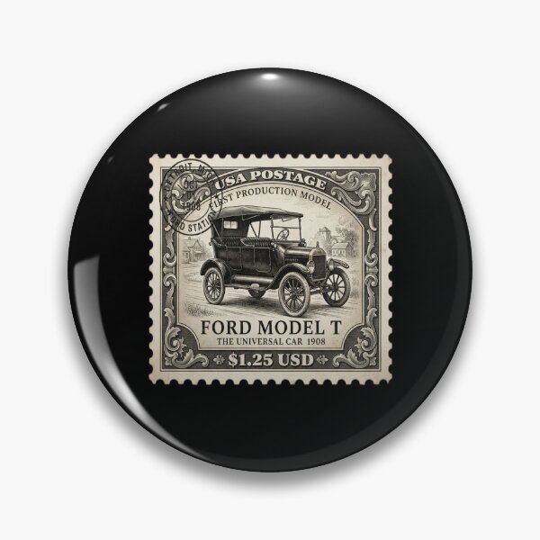 Item preview, Ford Model T Antique Car Horizontal Vintage Postage designed and sold by Ghulam1.