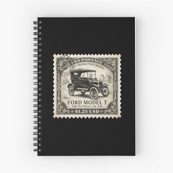 Item preview, Ford Model T Antique Car Horizontal Vintage Postage designed and sold by Ghulam1.