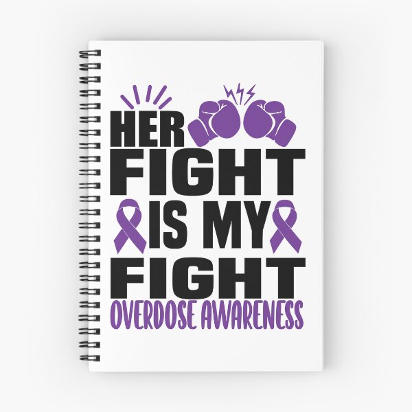 Item preview, Overdose Awareness In August We Wear Purple designed and sold by ciaro-media.