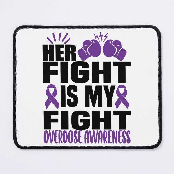 Item preview, Overdose Awareness In August We Wear Purple designed and sold by ciaro-media.