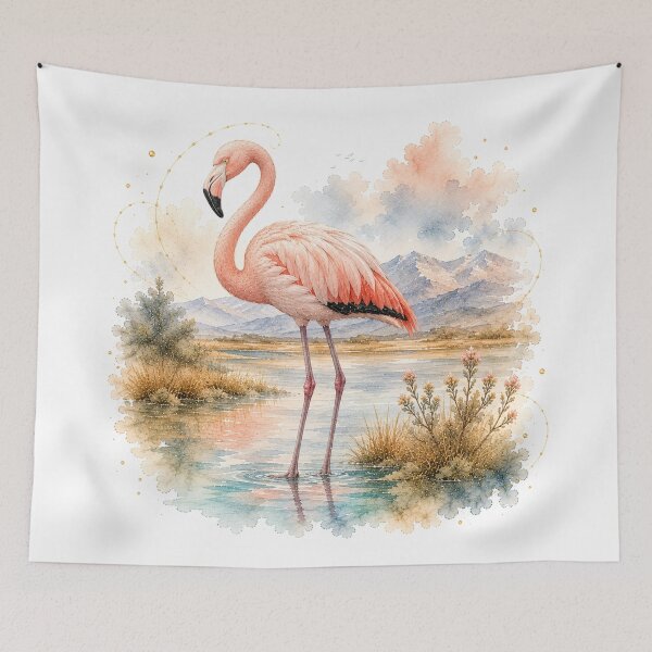 Item preview, Southern Flamingo – Elegance of the Wetlands designed and sold by Esencia Argentina.