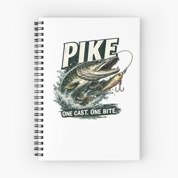 Item preview, Pike Fishing – One Cast One Bite designed and sold by Fishing iq.