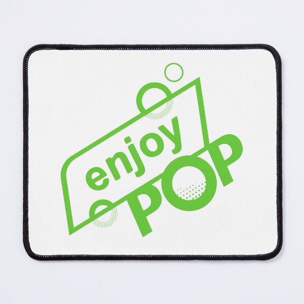 Item preview, "Enjoy POP Logo" (LEMON LIME) designed and sold by Enjoy Artwork .