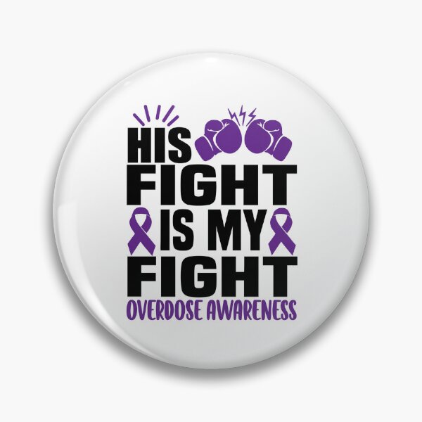 Item preview, Overdose Awareness In August We Wear Purple designed and sold by ciaro-media.