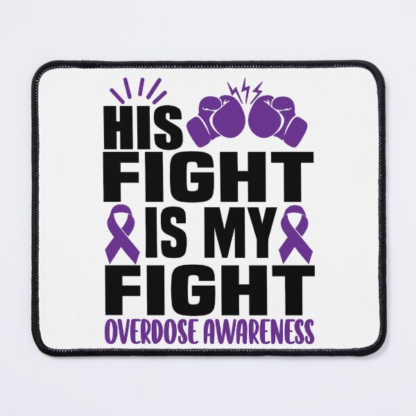 Item preview, Overdose Awareness In August We Wear Purple designed and sold by ciaro-media.