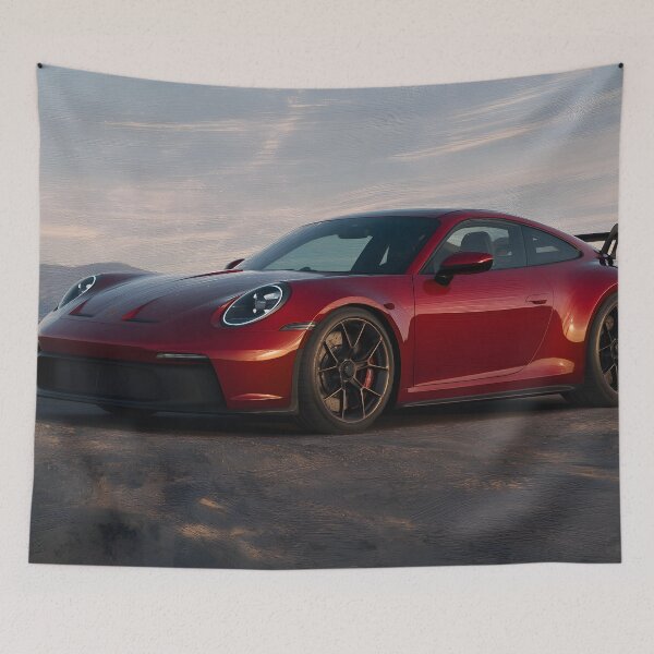 Item preview, Porsche 911 GT3 High Performance Art Print designed and sold by AutoPopStudio.