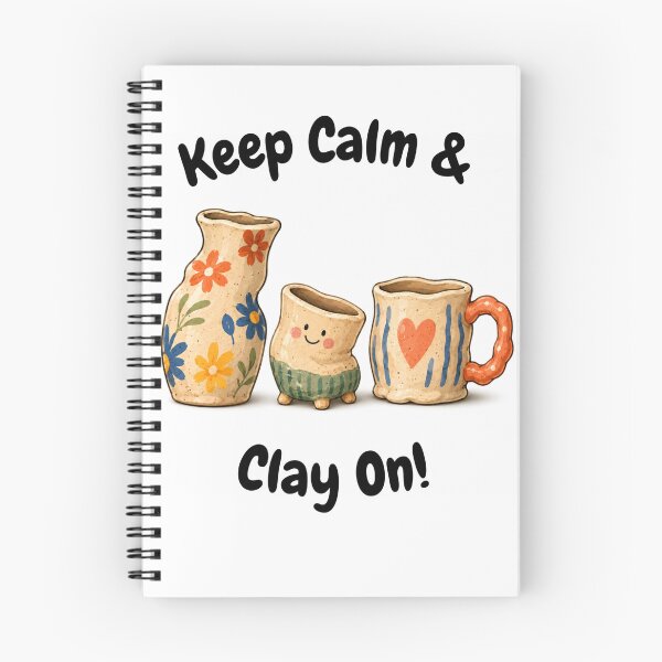 Item preview, Keep Calm Clay On designed and sold by SamanthaLPottery.