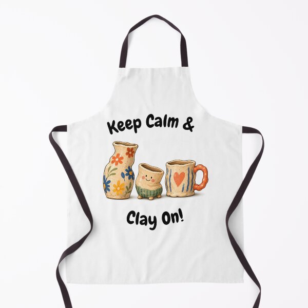 Item preview, Keep Calm Clay On designed and sold by SamanthaLPottery.