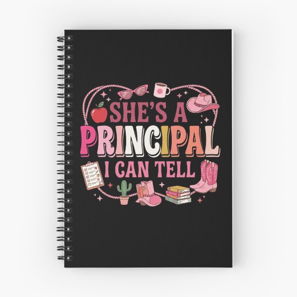 Item preview, She's A Principal I Can Tell Cowgirl Teacher Back to School T-Shirt | Funny Western School Graphic Gift designed and sold by Trendably.