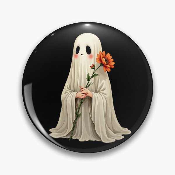 Item preview, Spooky Cute Ghost Halloween Cottagecore Magic Art designed and sold by Aousome.