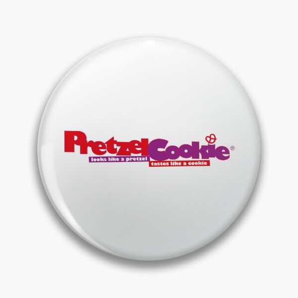 Item preview, Pretzel Cookie Fun Typographic Snack Logo designed and sold by catrghp.