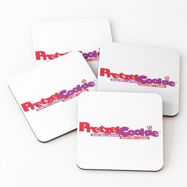 Item preview, Pretzel Cookie Fun Typographic Snack Logo designed and sold by catrghp.