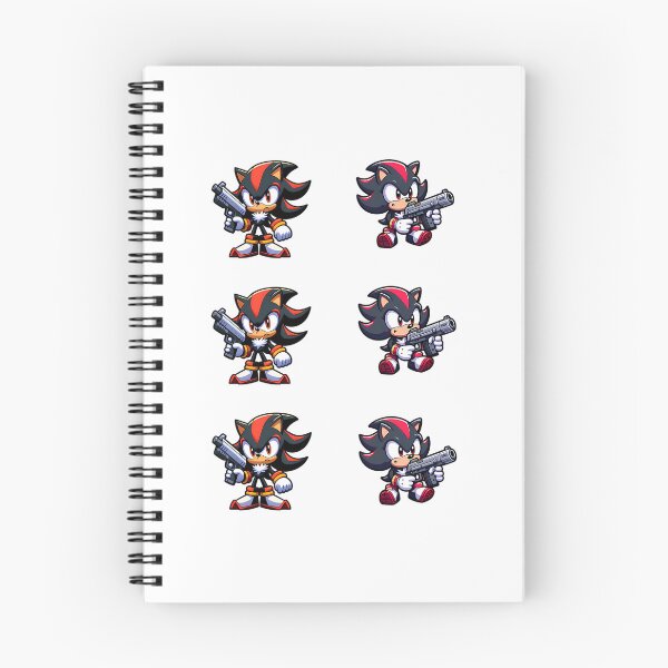 Item preview, Shadow The Hedgehog Sticker Pack designed and sold by MakebyTHs.