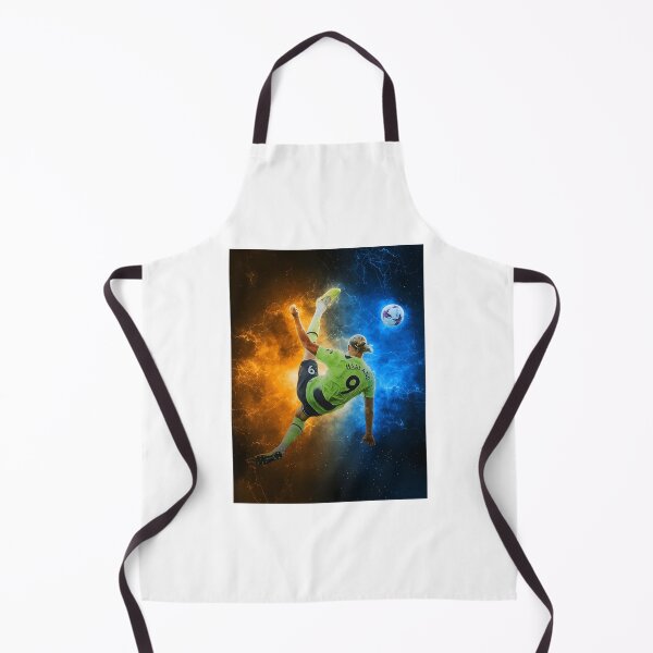 Item preview, Erling Haaland Bicycle Kick Goal Poster designed and sold by TOPSHOPIAs.
