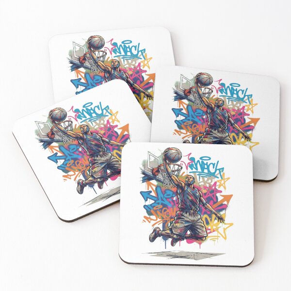 Item preview, Urban Graffiti Basketball Street Art Graphic designed and sold by CourtVibe.